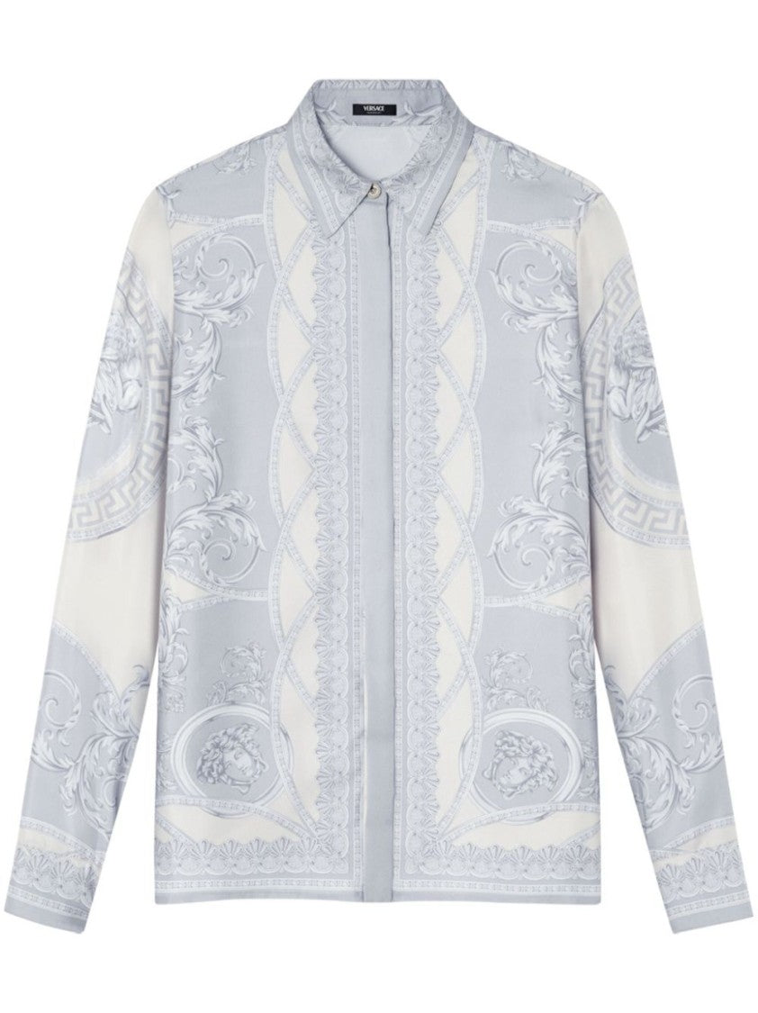 Versace `Coupe Des Dieux Barocco Foulard` Formal Shirt