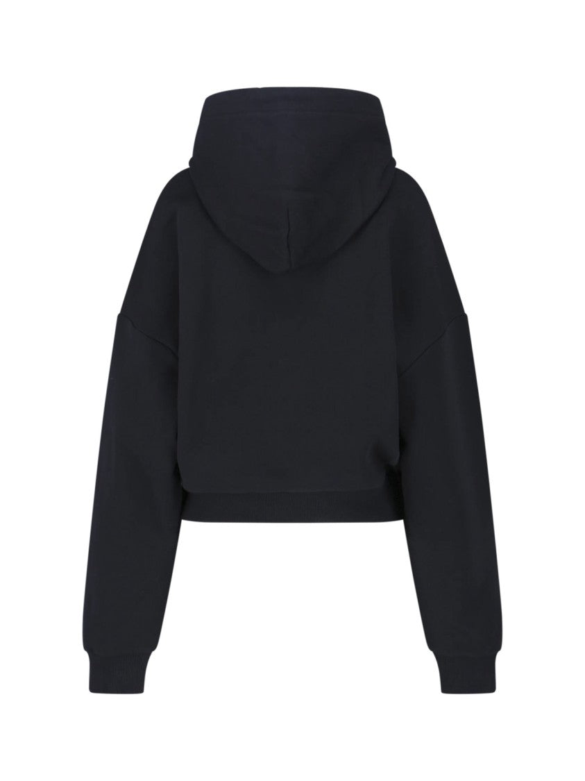 Vivienne Westwood Black Ashton Cotton Hooded Sweatshirt