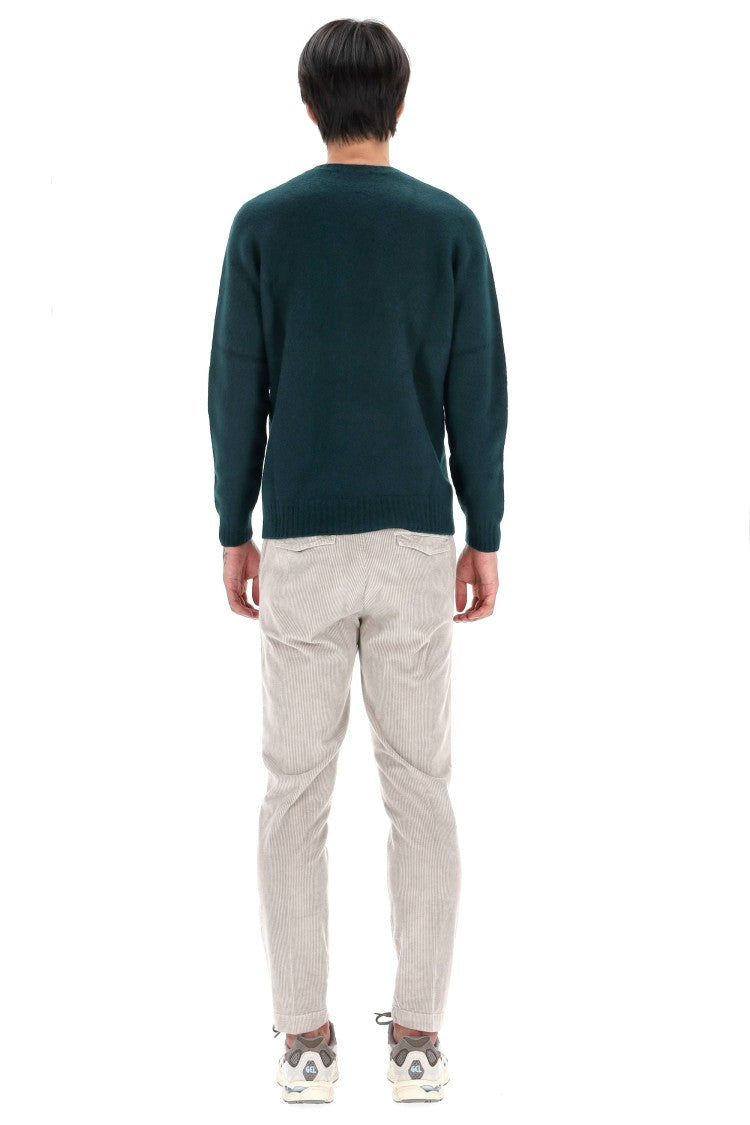 Drumohr Brushed Wool Crewneck Sweater