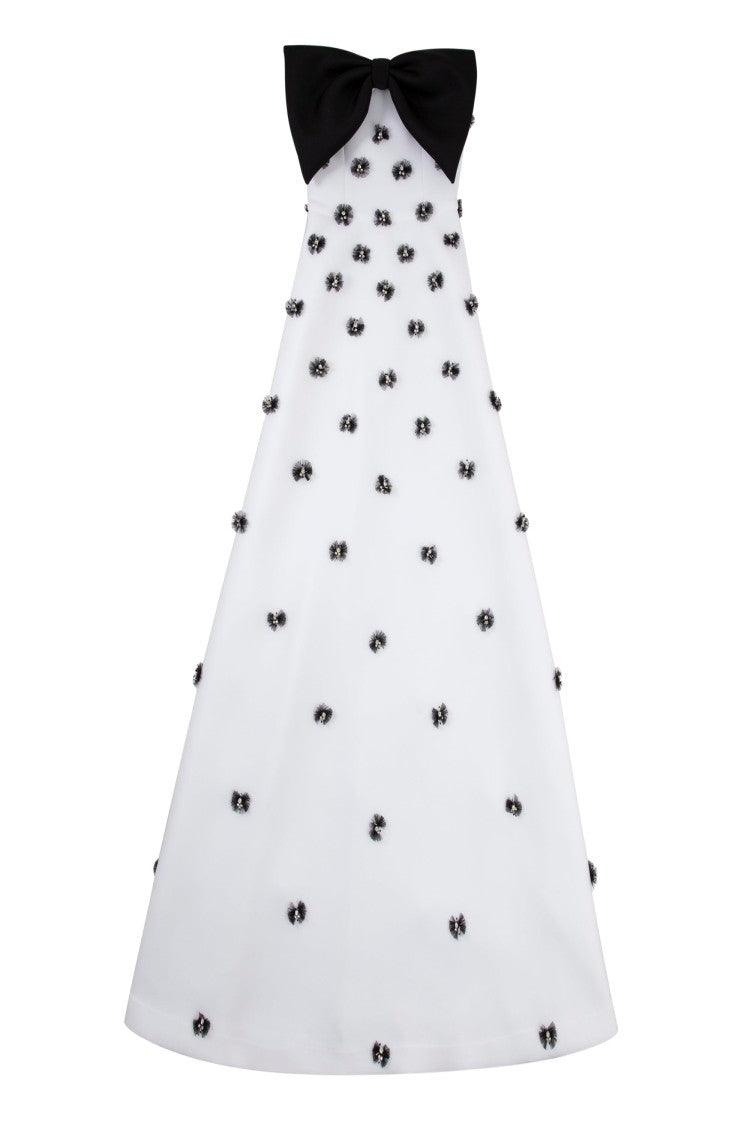 Saiid Kobeisy Scuba Beaded Dress