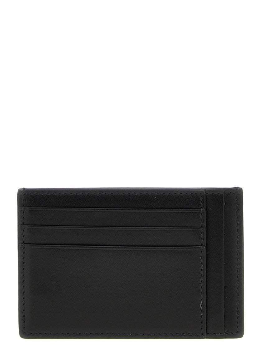 Gucci Hammered Leather Maxi Cardholder With Embossed Double-G Logo
