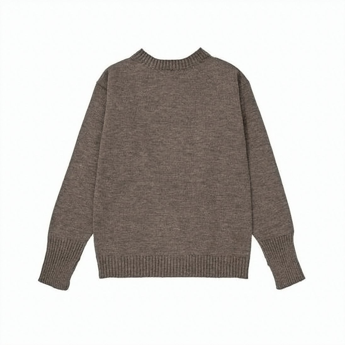 Andersen-Andersen Timeless Merino Wool Sweater With Ribbed Cuffs