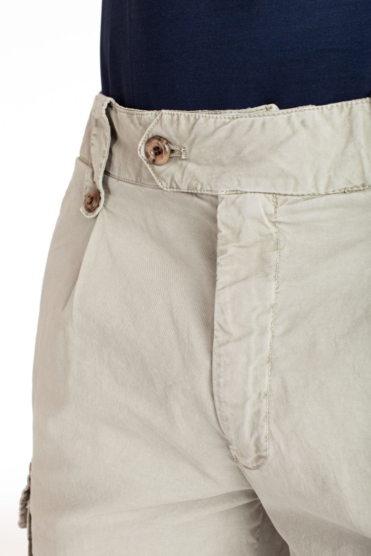 Myths Delavè Cotton Cargo Trousers Archivio Model Ares