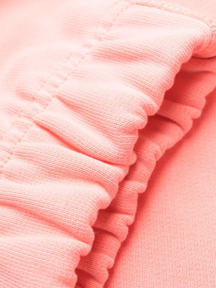 Givenchy Slim Cut Coral Pink Cotton Track Pants