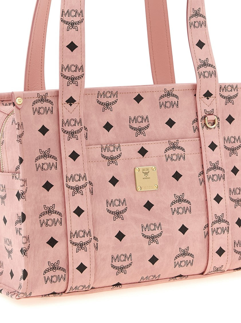 Mcm Aren School Tote' Shoulder Bag