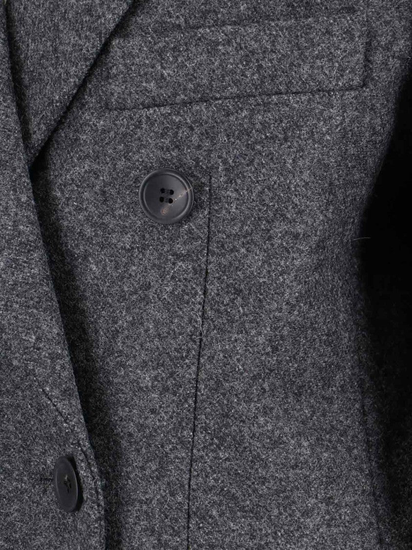 Isabel Marant Double-Breasted Coat – Grey