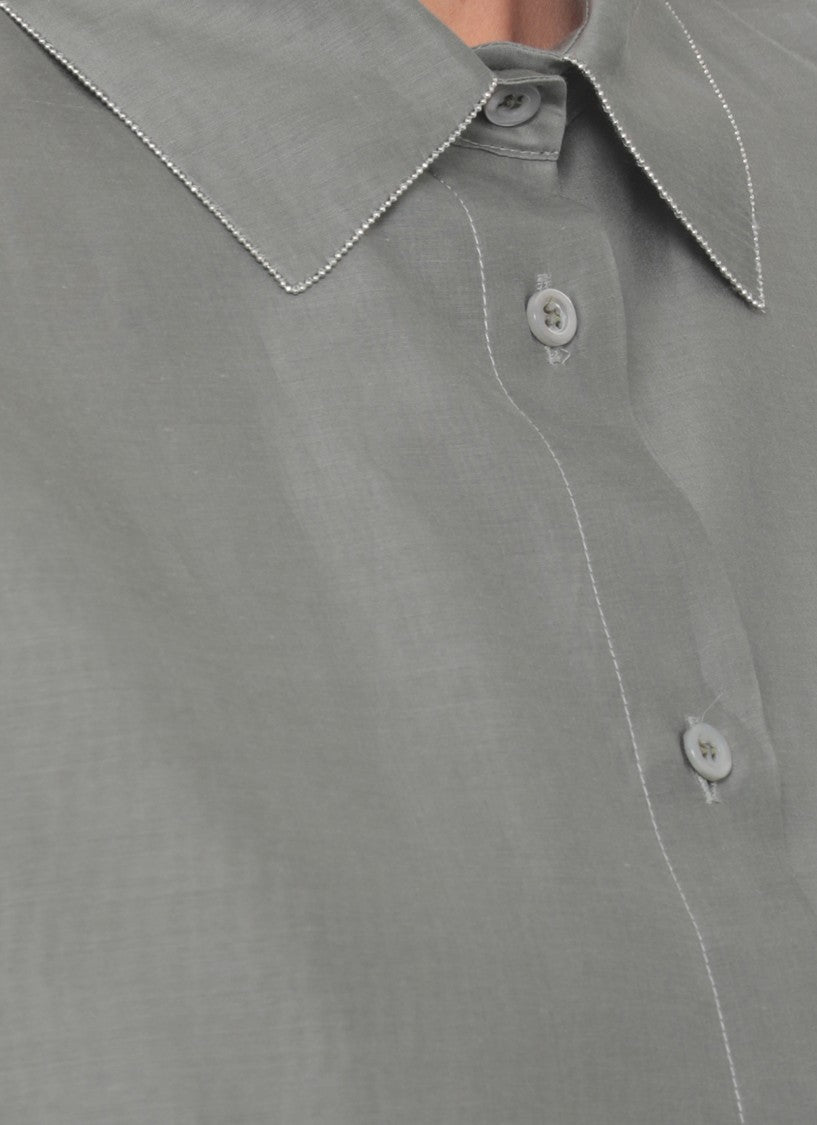 Peserico Green Bright Light Point Shirt