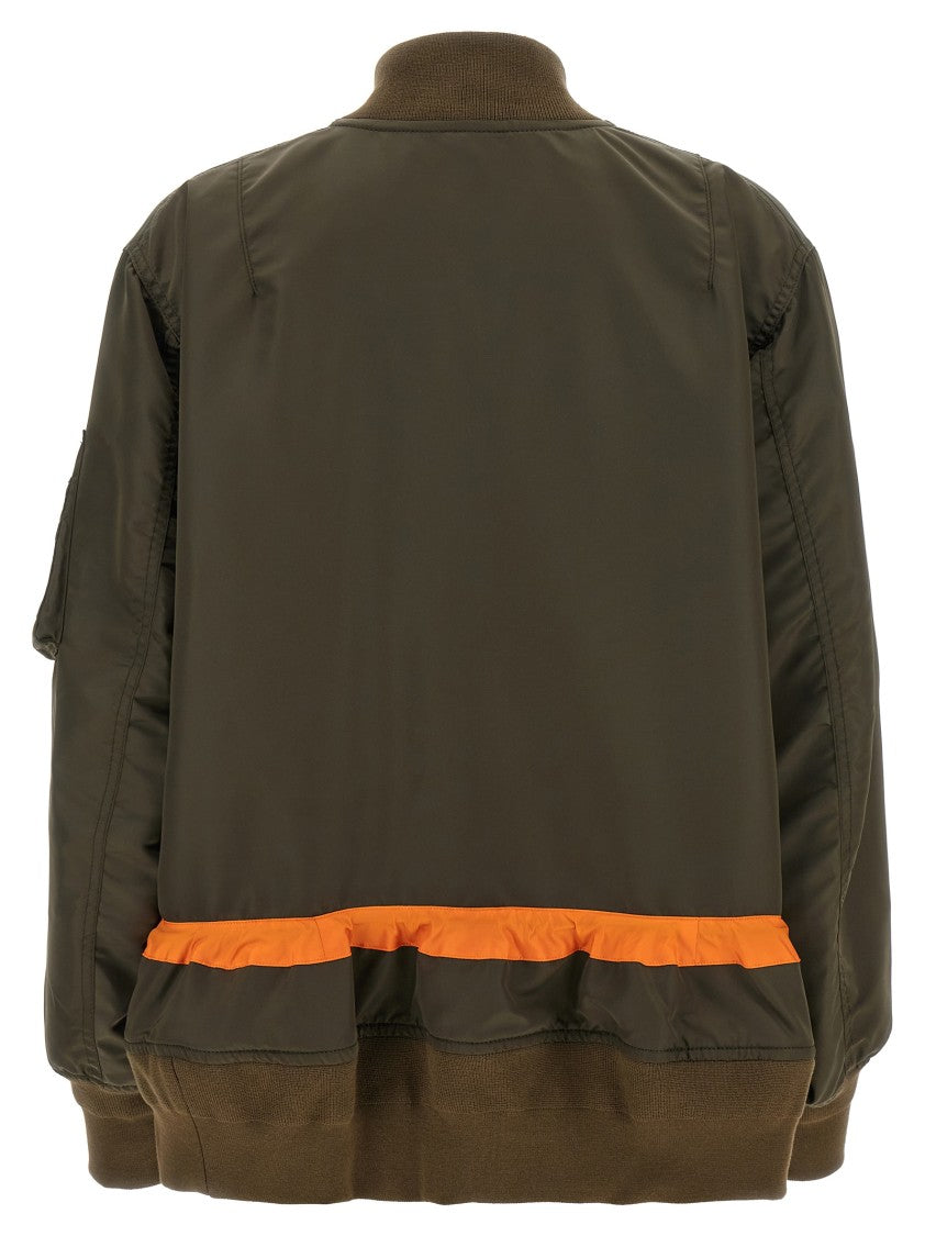 Sacai Drawstring Bomber Jacket