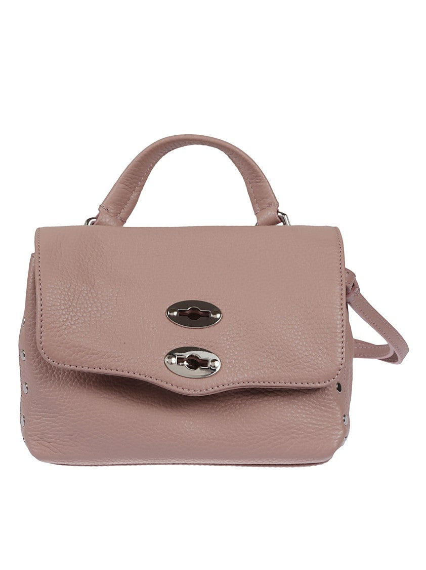 Zanellato Structured Leather Shoulder Bag With Carrying Options