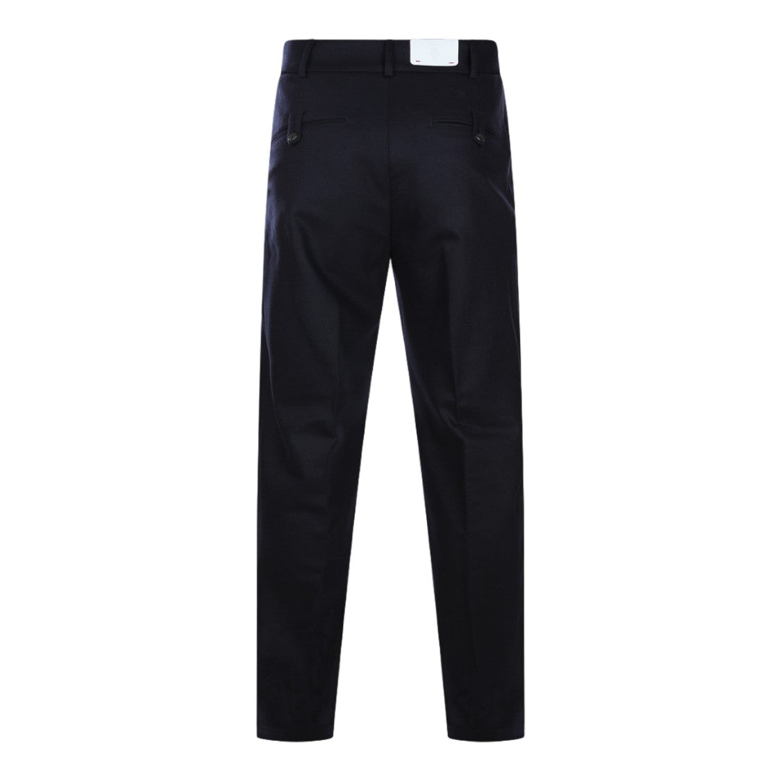 Eleventy Tailored Black Trousers With Button-Closure And Refined Design
