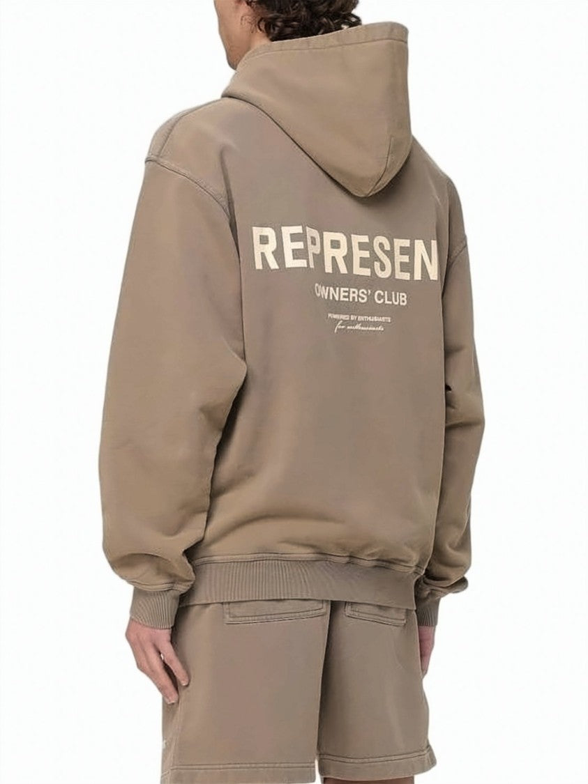 Represent Relaxed Fit Hoodie With Kangaroo Pocket