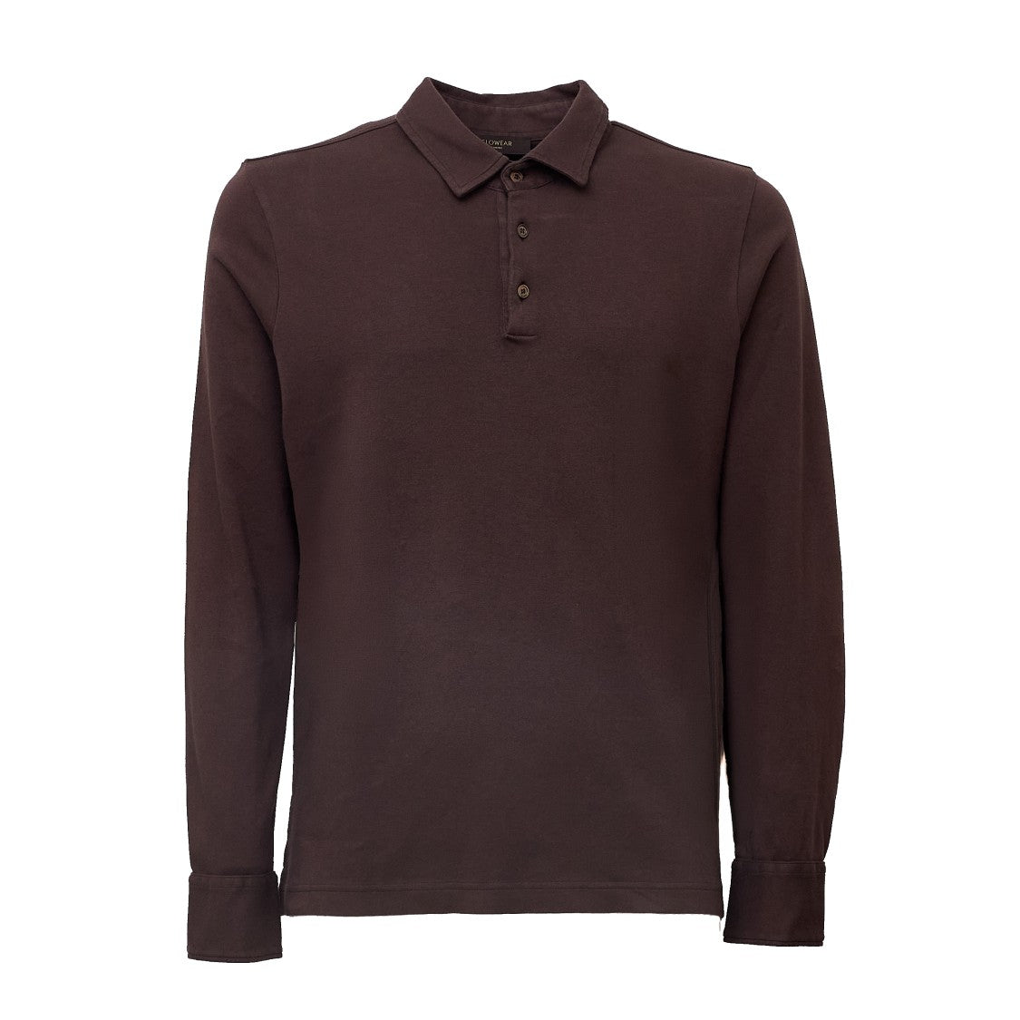 Zanone Slim Fit Long Sleeve Polo Shirt