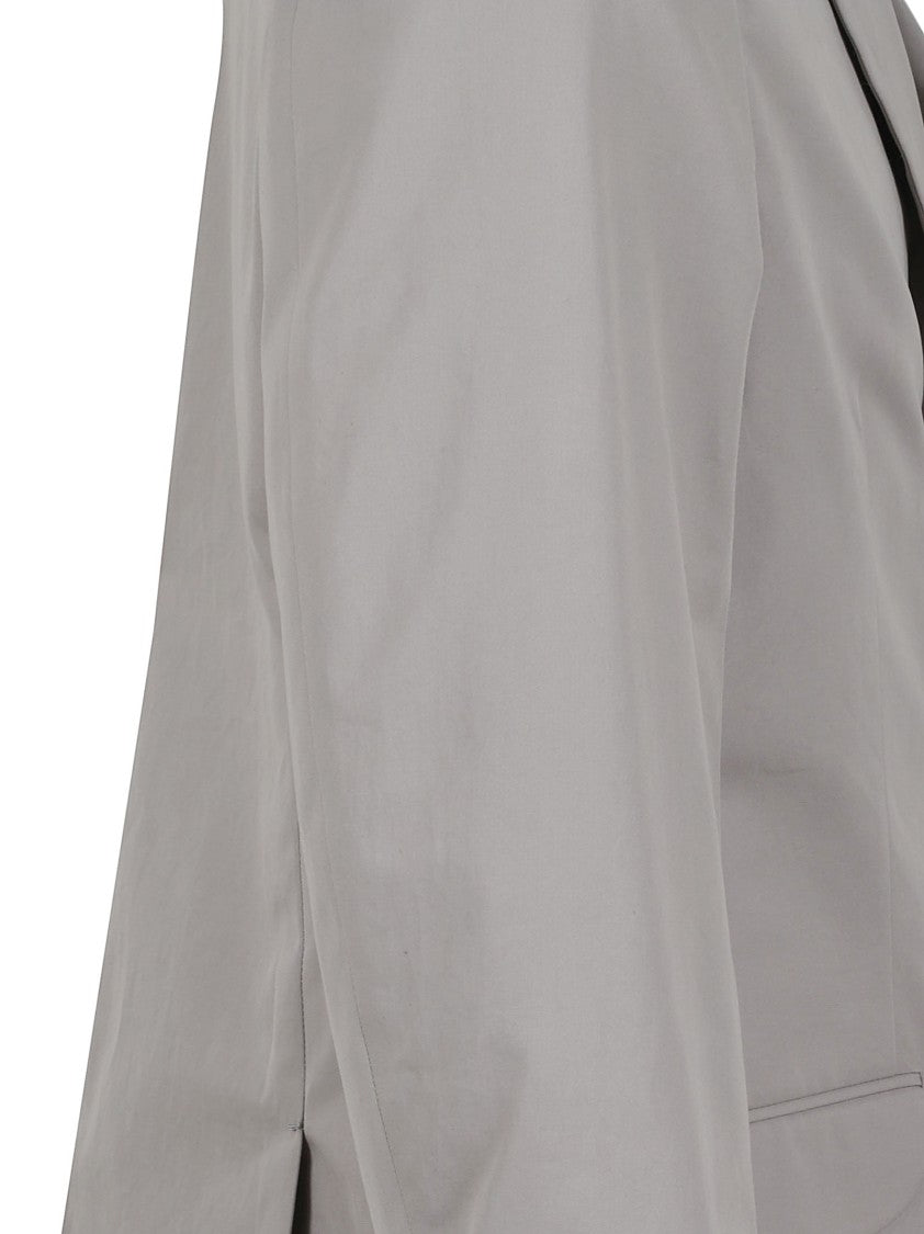 Jil Sander Minimalist Matte-Finish Jacket With Classic Notch Lapel