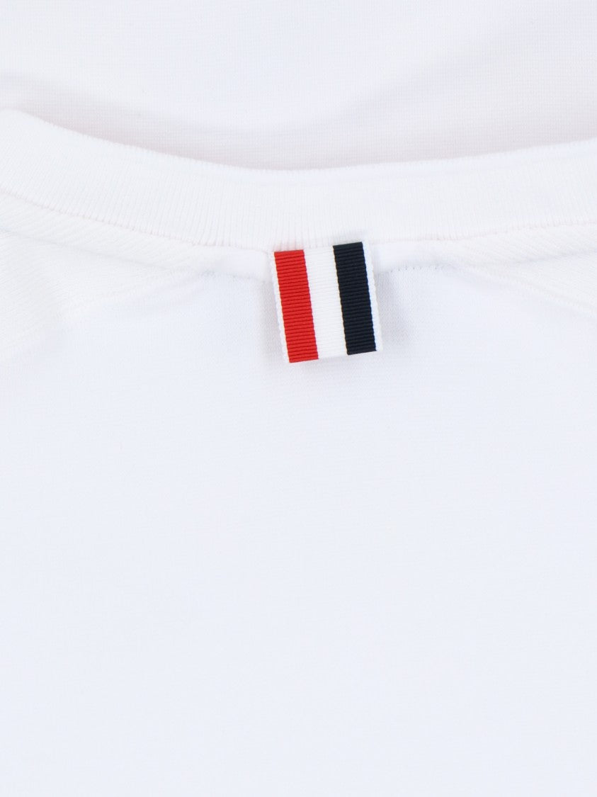 Thom Browne "4-Bar" T-Shirt – White