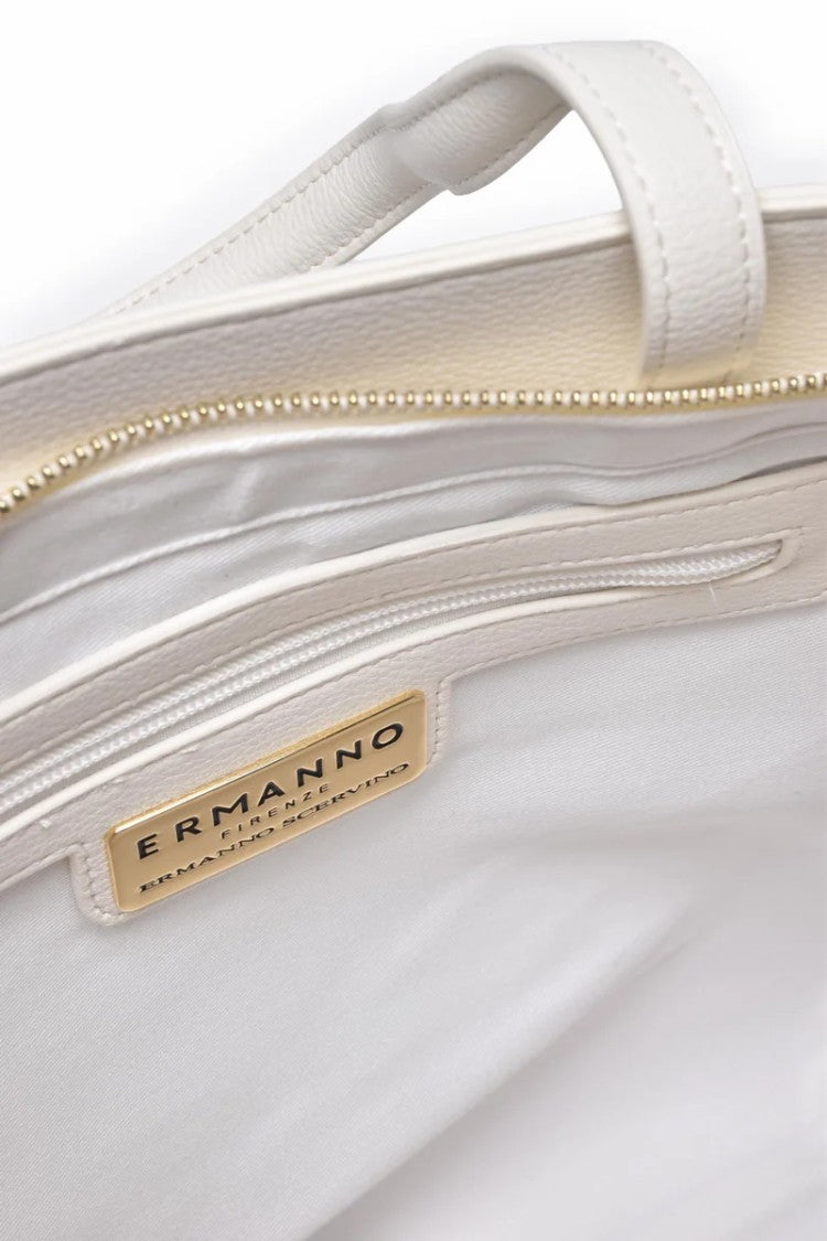 Ermanno Firenze Tote True - White