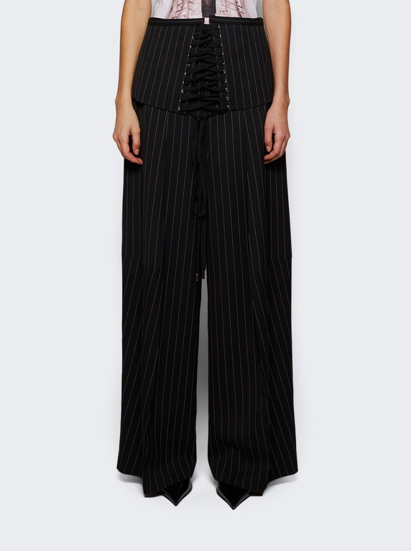 Jean Paul Gaultier The Corset Suit Pants Black