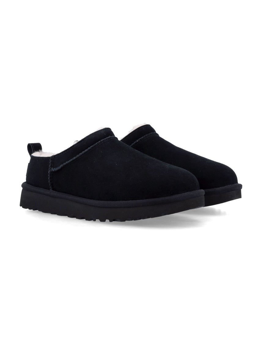 Ugg Short Suede Ankle Boots With Plush Lamb Fur Lining
