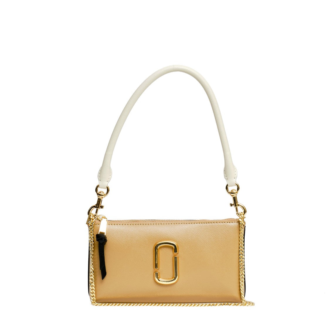 Marc Jacobs Convertible Rectangular Shoulder Bag In Textured Saffiano Leather