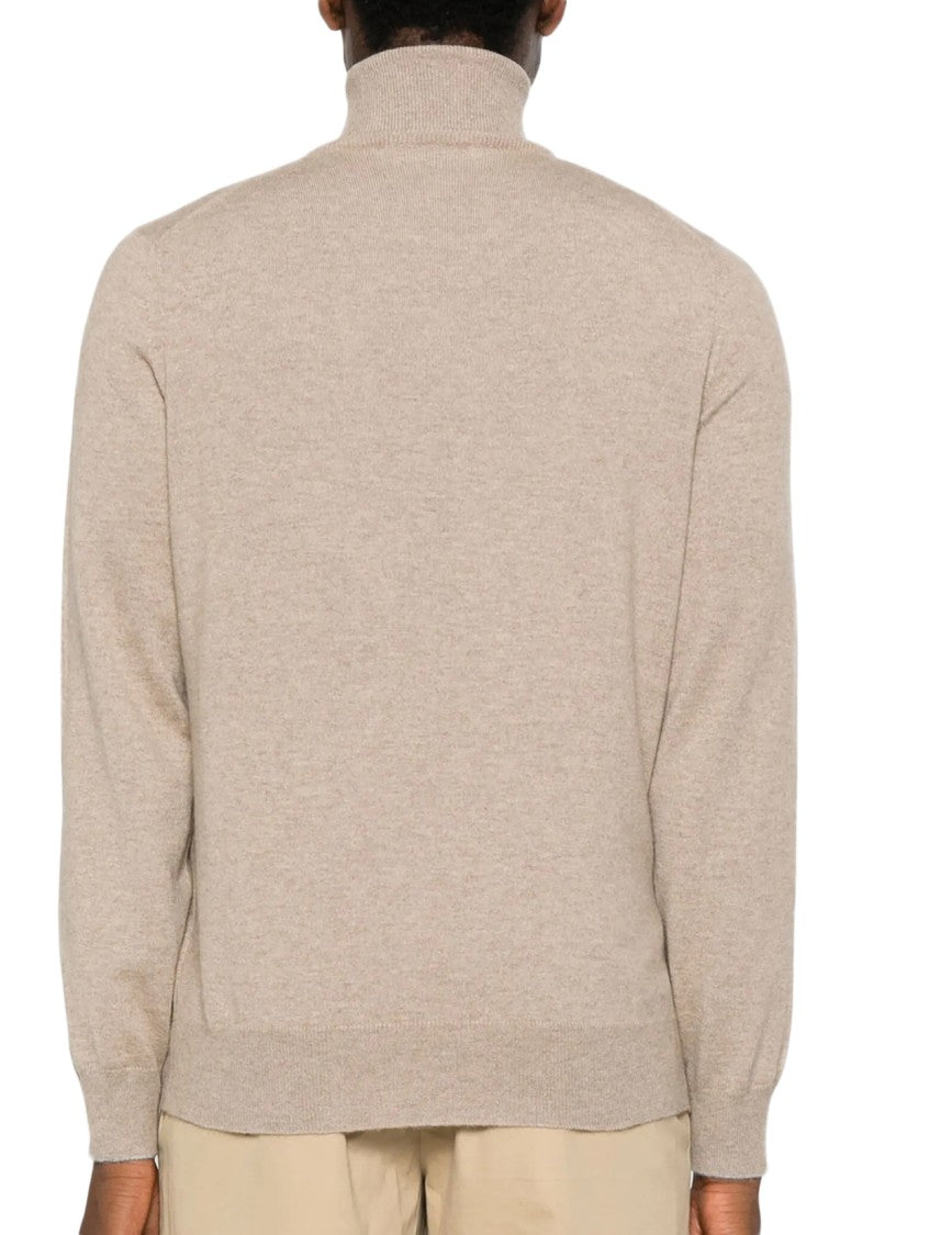 Brunello Cucinelli Lightweight Turtleneck Sweater With Fine Knit Texture