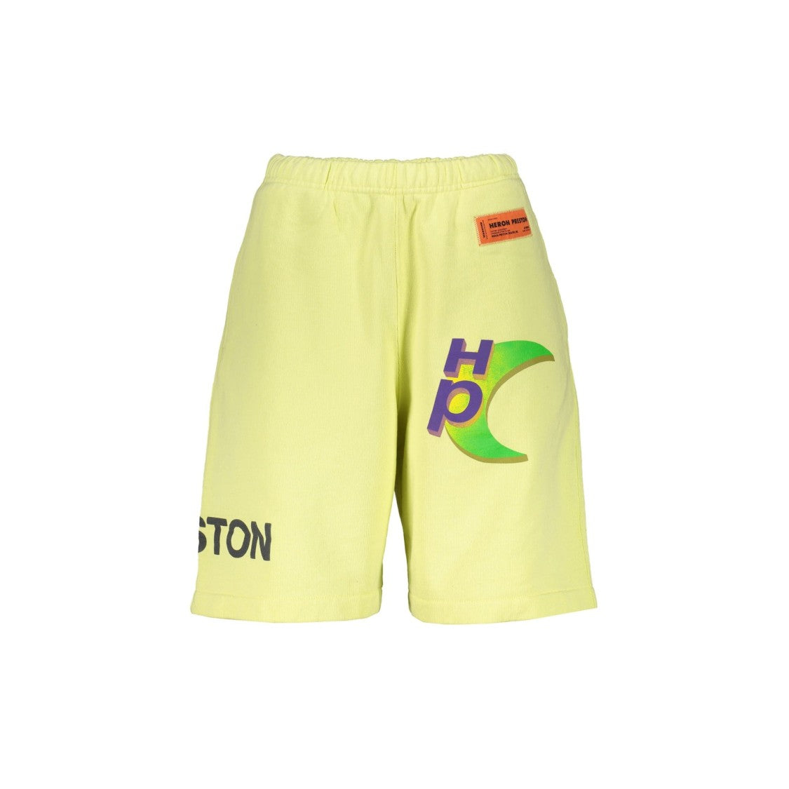 Heron Preston Casual Cotton Shorts With Graphic Logo Detail