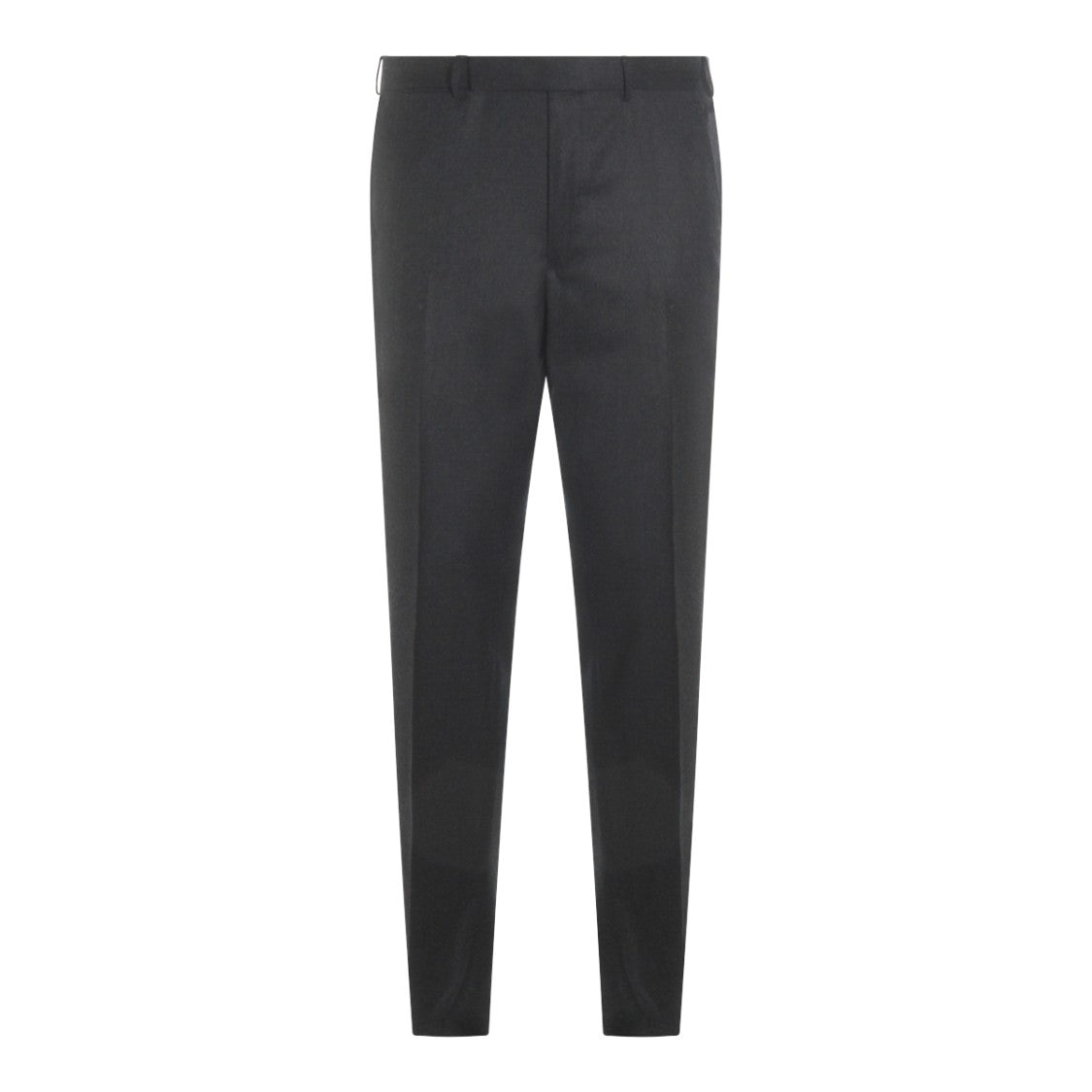 Zegna Dark Grey Wool Pants