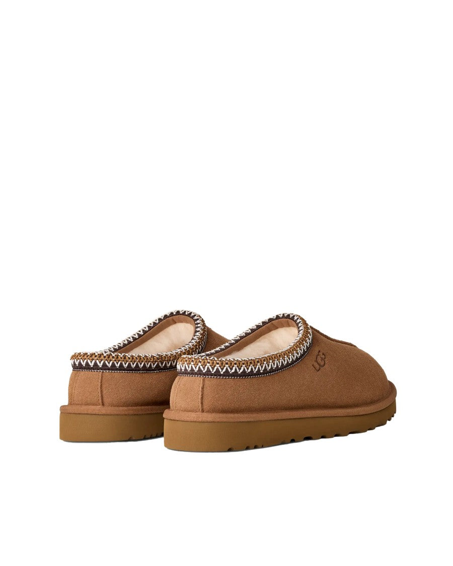Ugg Slip-On Clog In Soft Suede With Sheepskin Lining