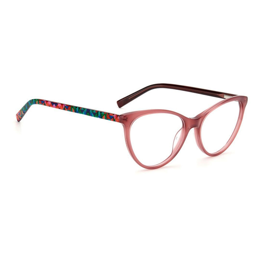 M Missoni Mmi 0009 Cat-Eye Frame Eyeglasses With Geometric Temples