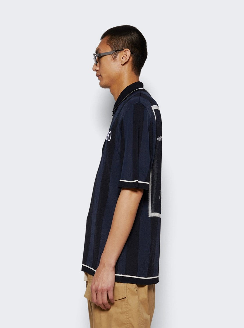 Jacquemus Liga Polo Shirt Dark Navy