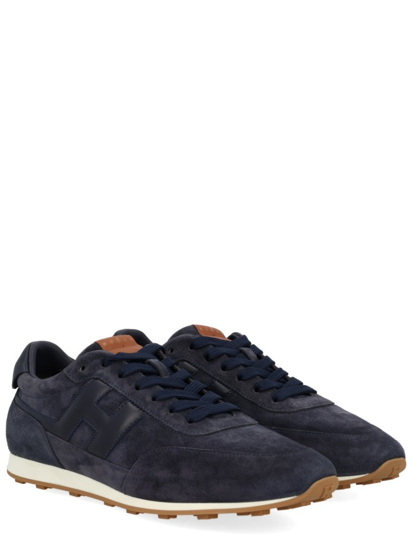 Hogan Athletic Suede Leather Low Sneakers