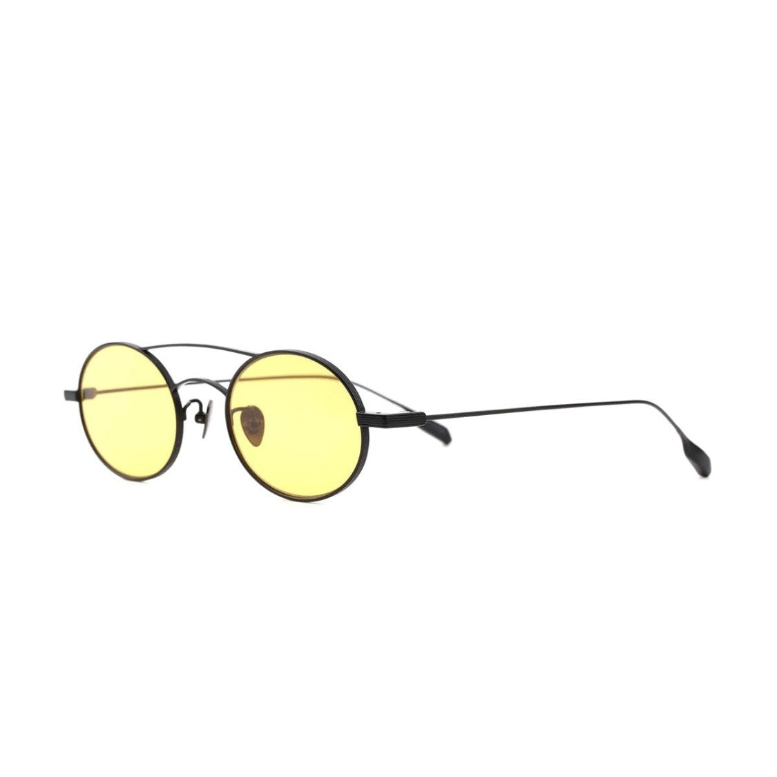 Projekt Produkt Matte Black P11 Clcc2 Titanium Oval Sunglasses