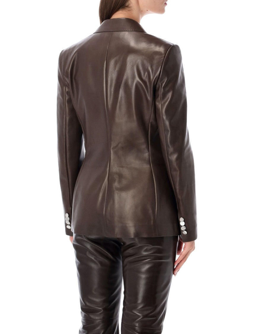Polo Ralph Lauren Parker Leather Flap Pocket Blazer