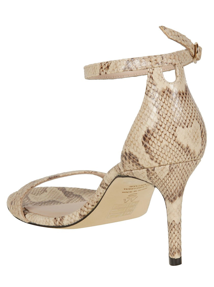 Stuart Weitzman Nudist Ii 75 Calf Leather Sandals