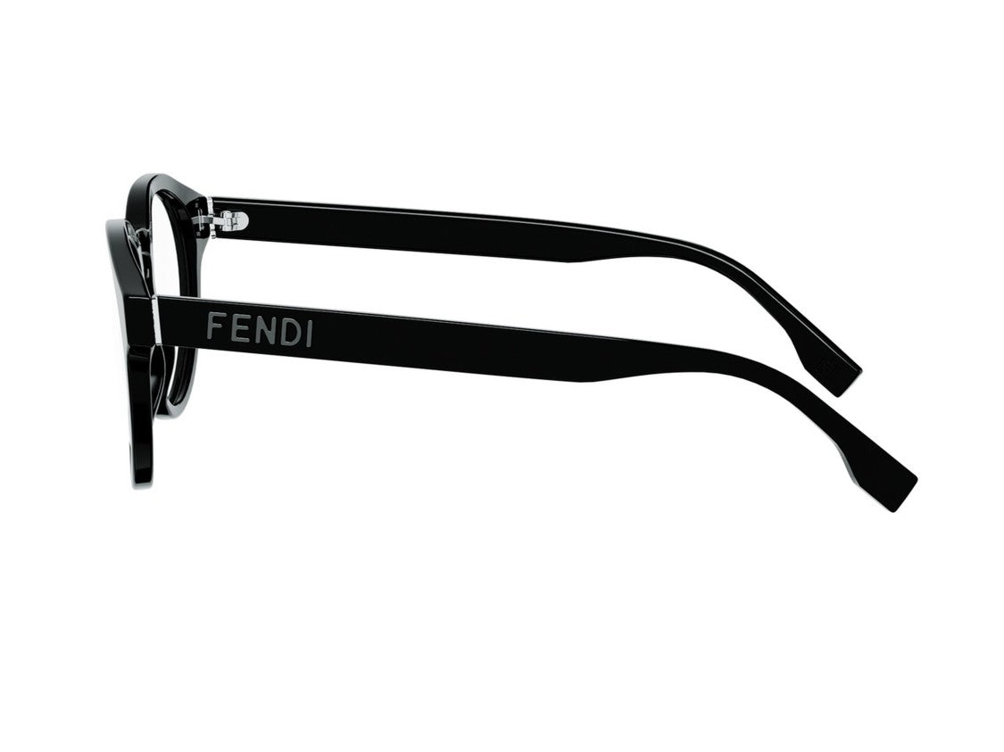 Fendi Fe50130i Bold Round Acetate Eyeglasses