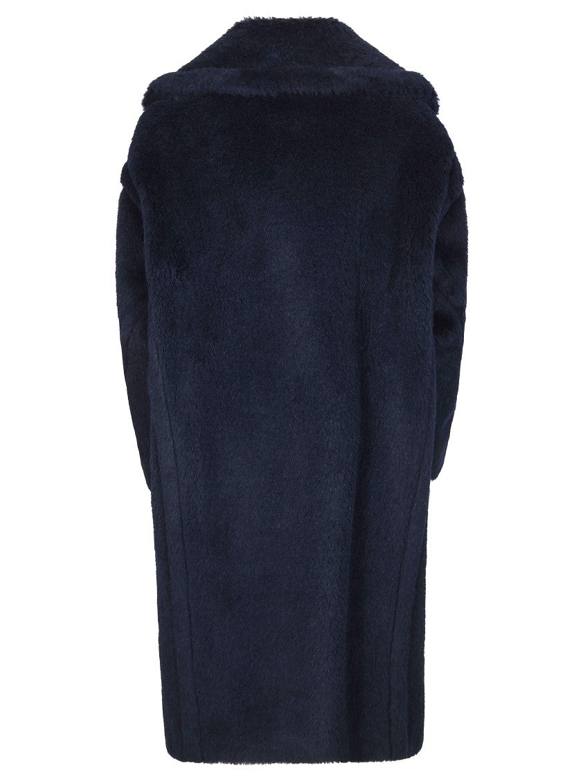 Max Mara Navy Tedgirl Teddy Short Coat