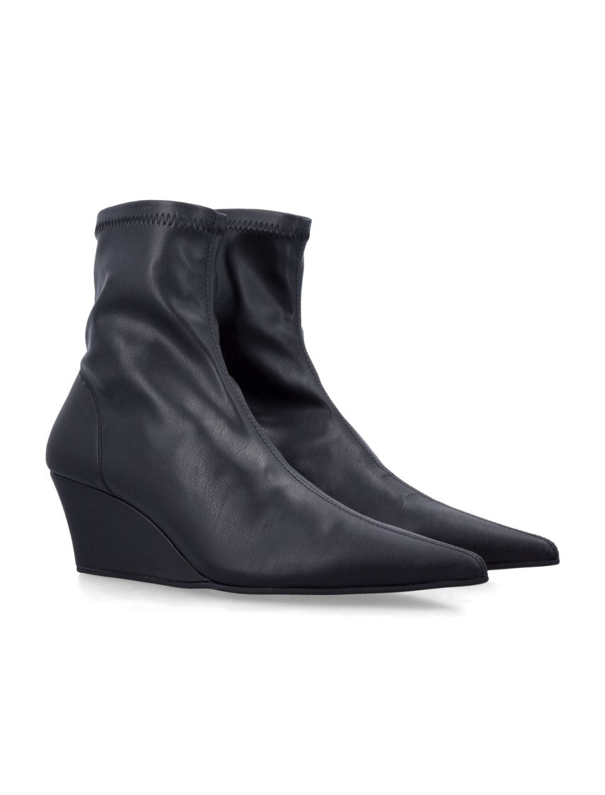 Senso Pointed-Toe Wedge Ankle Boots