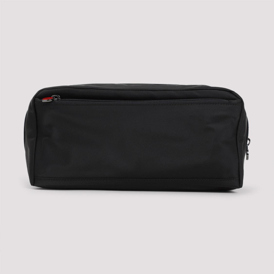 Kiton Black Polyamide Pouch