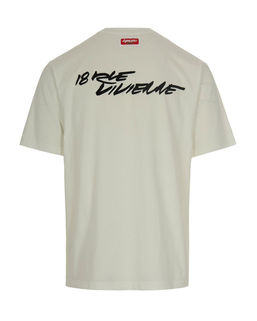 Kenzo T-Shirt X Futura 2000 – White