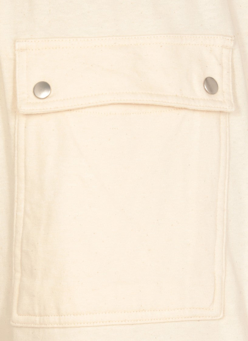 Drkshdw By Rick Owens Ivory Cotton Pants