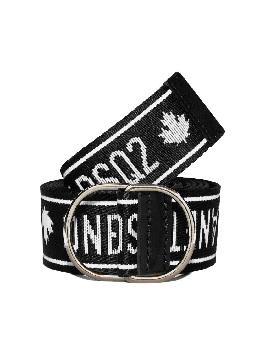 Dsquared2 Logo Industrial Tape Belt