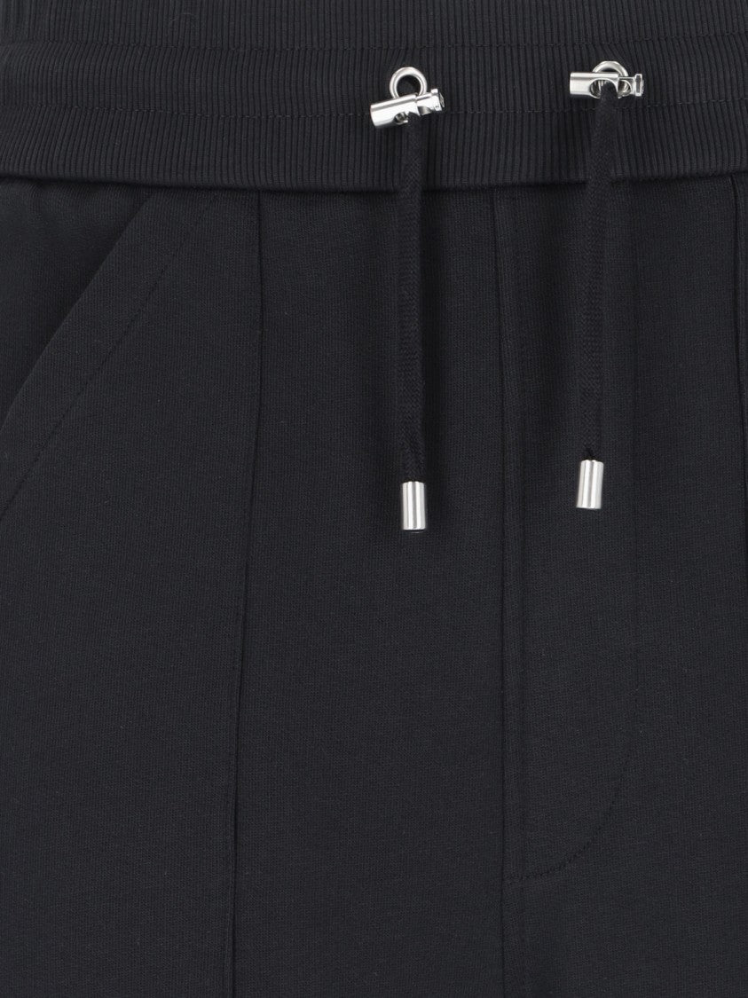 Balmain Logo Tracksuit Bottoms – Black