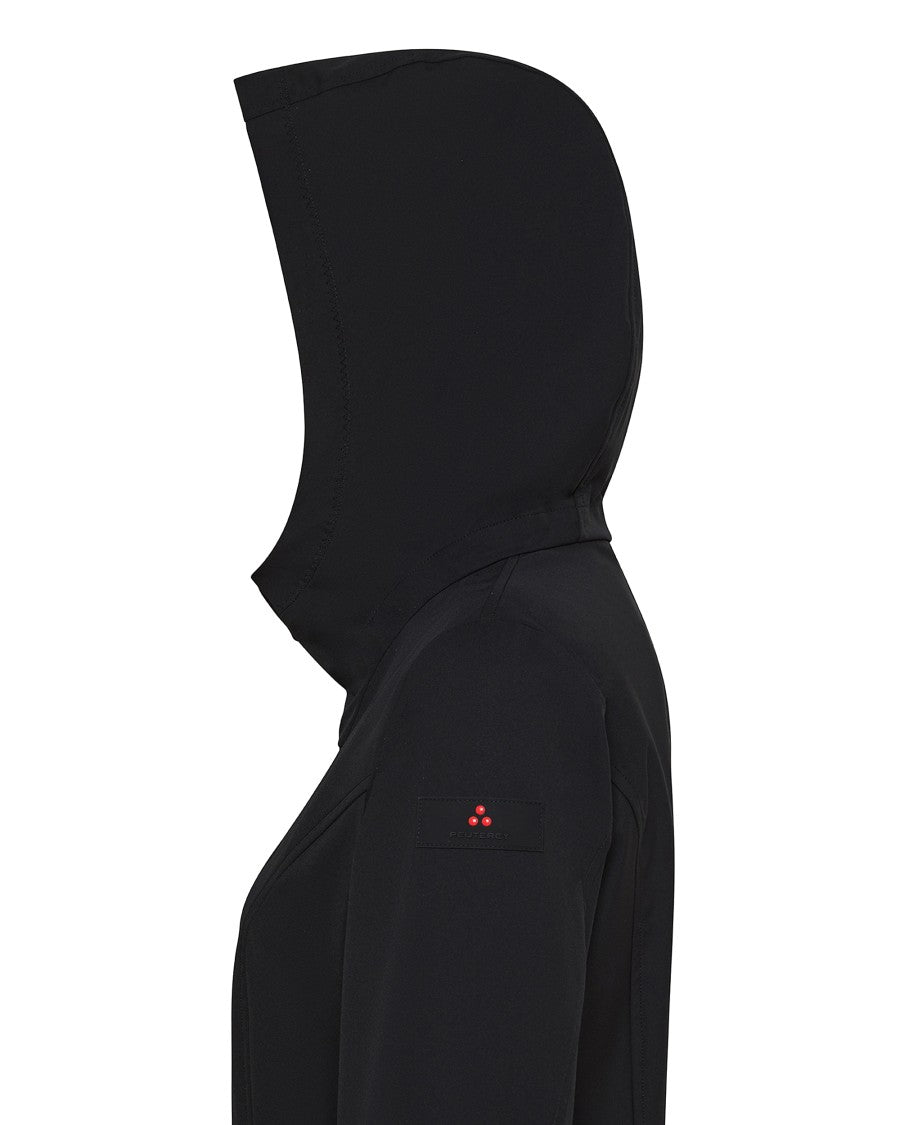Peuterey Black Cropped Windbreaker