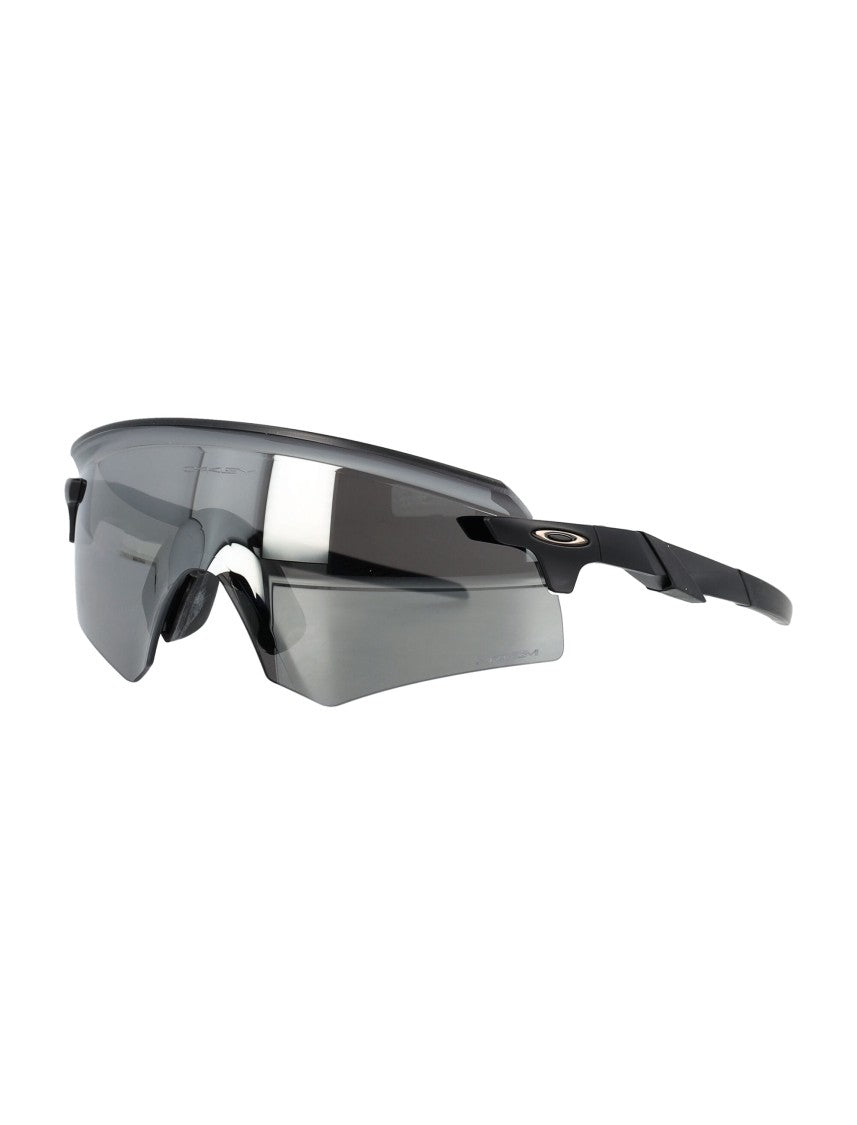 Oakley Encoder Wraparound Sunglasses With Minimalist Design