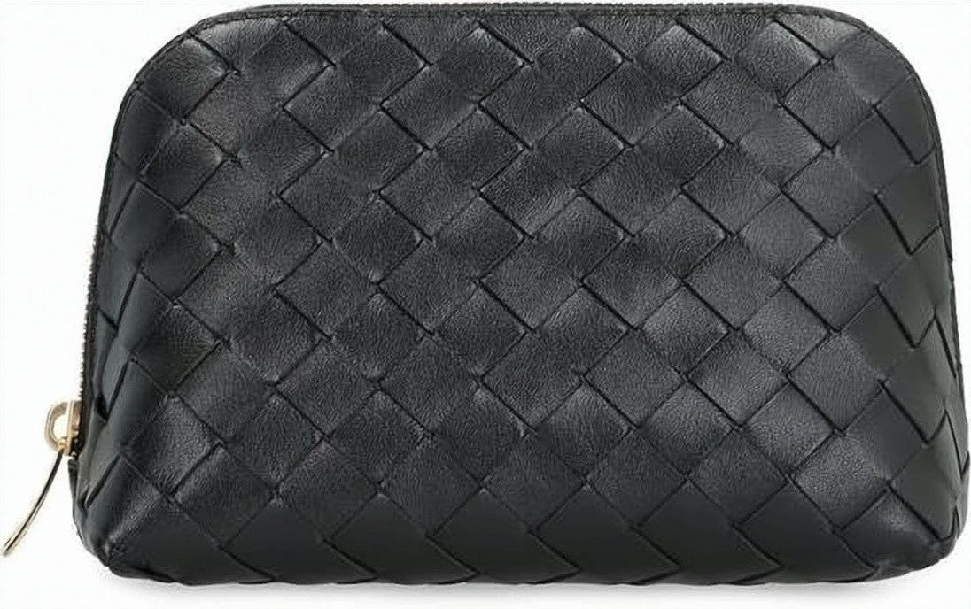 Bottega Veneta Woven Calf Leather Clutch