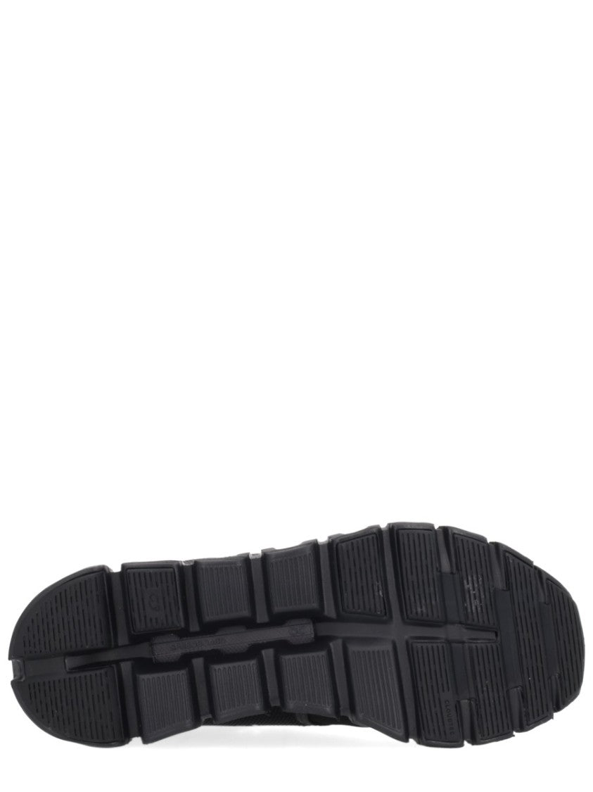 On Low-Profile Black Sneakers With Cushioned Pods
