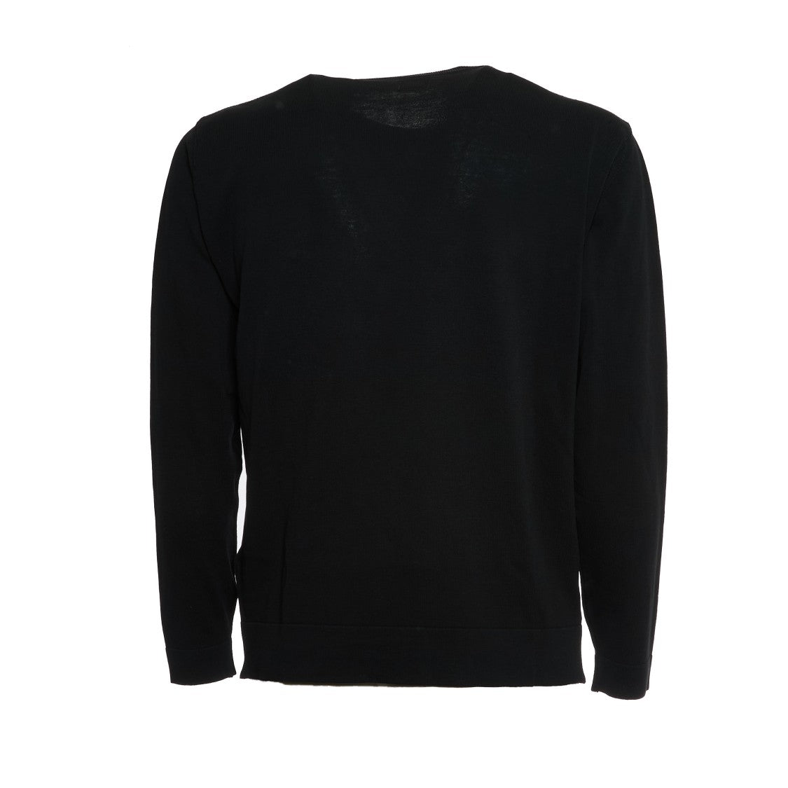 C.P. Company Cotton Crepe Crewneck With Ribbed Details