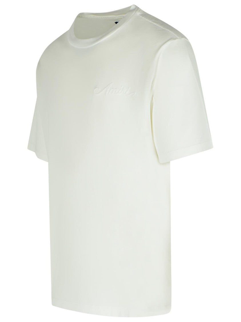 Amiri Bandana' White Cotton T-Shirt