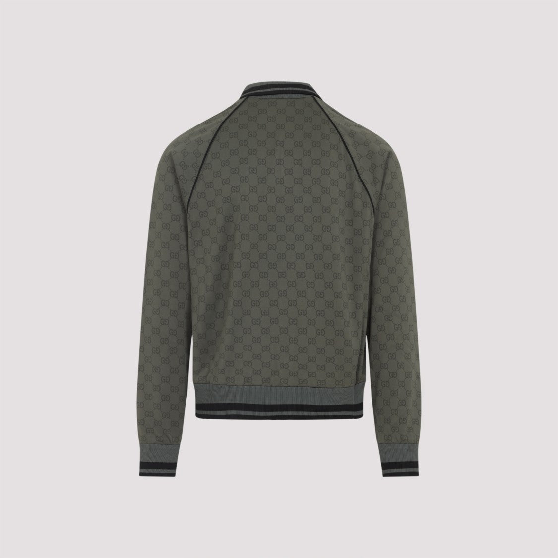 Gucci Monogram Pattern Casual Jacket