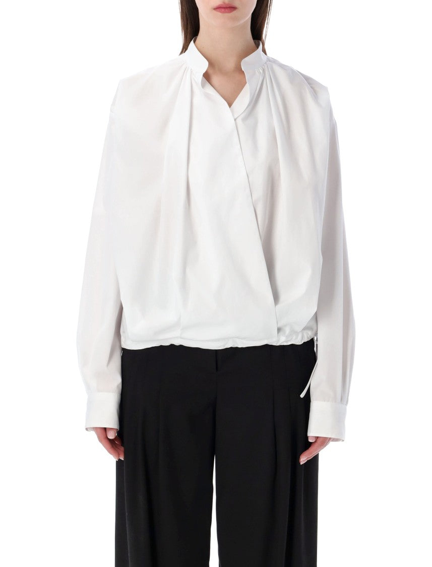 Dries Van Noten Cotton Wrap Shirt