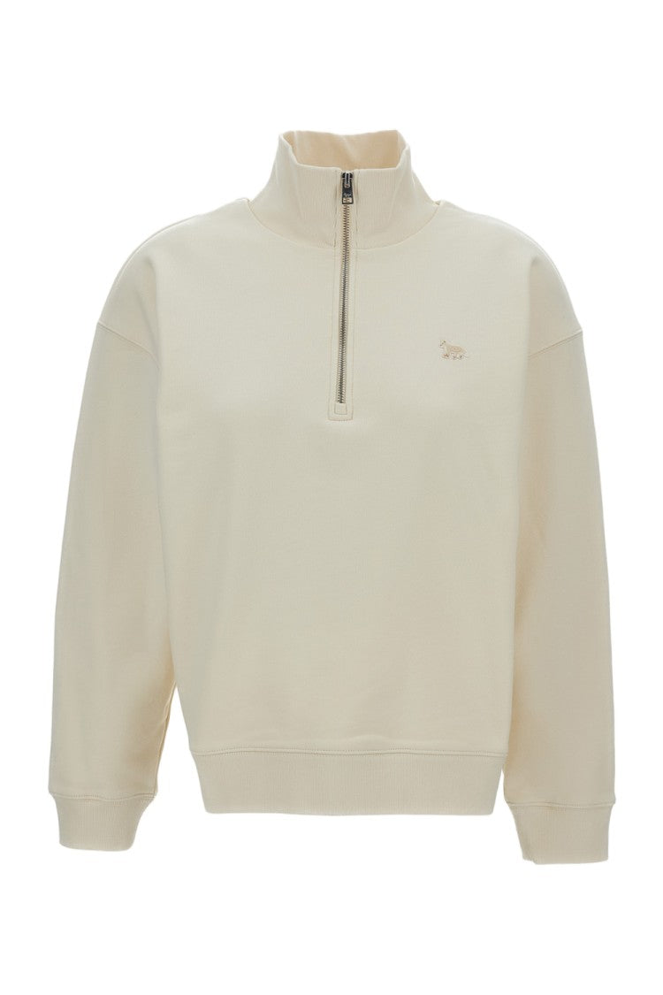 Maison Kitsuné Baby Fox Half-Zip Sweatshirt