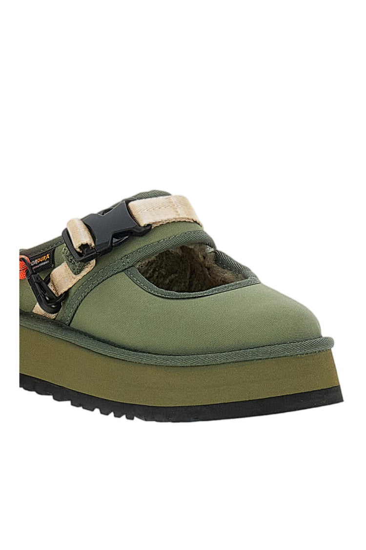 Ugg Military Green Bea Mary Jane Wildwood Sabot